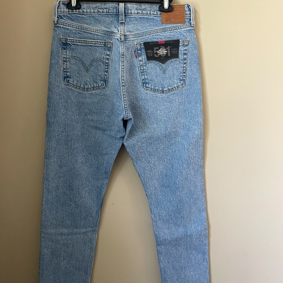 Levi's 501 skinny jeans in light blue - Picture 5 of 6